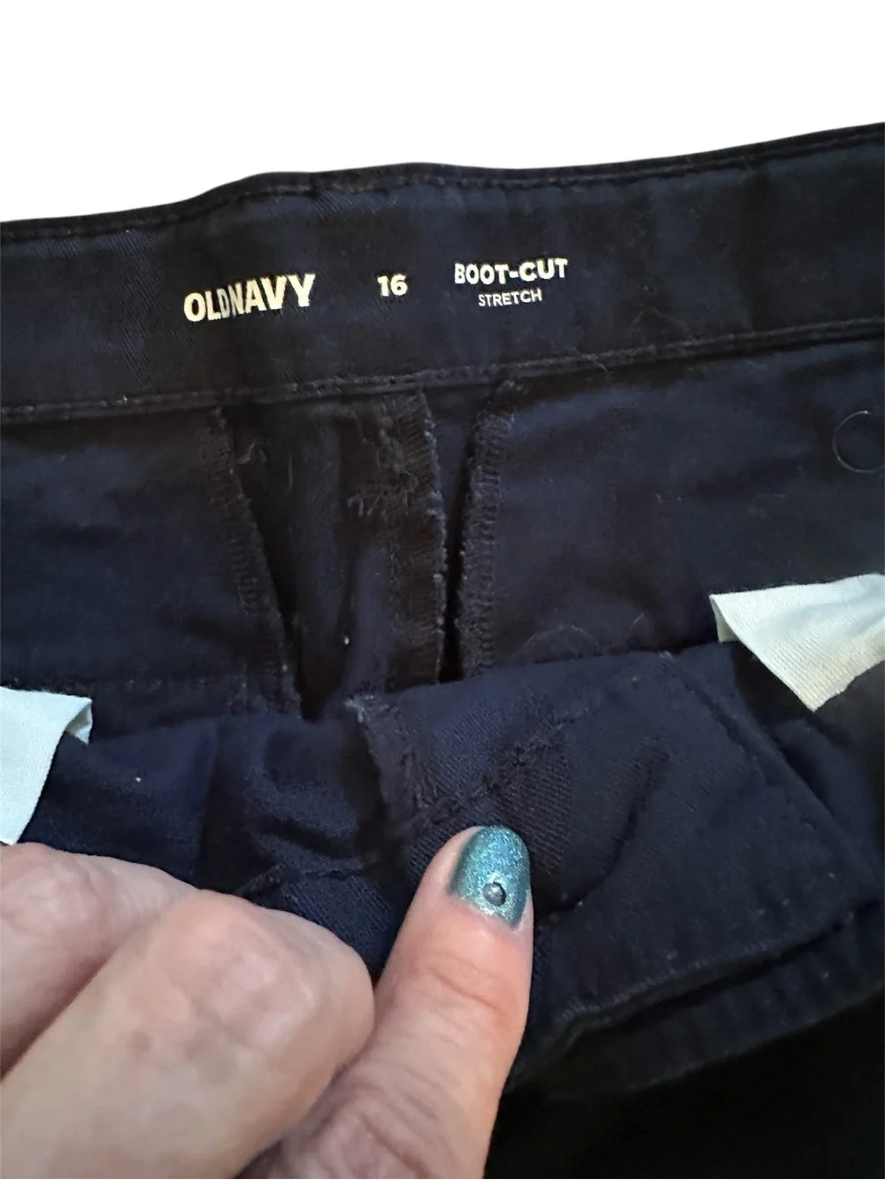 Old Navy Dark Navy Flare Jeans